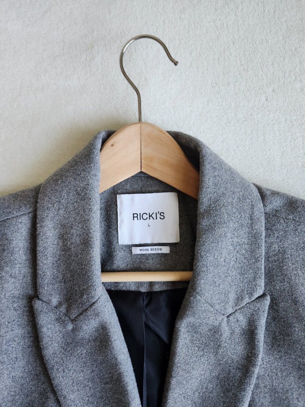 Ricki’s Wool Blend Blazer - Classic Grey